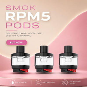 SMOK RPM5 XL REPLACEMENT PODS  PACK OF 3