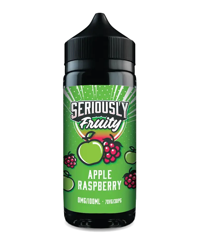 Seriously Fruity Apple Raspberry E-liquid 100ml Shortfill - Scent Vape