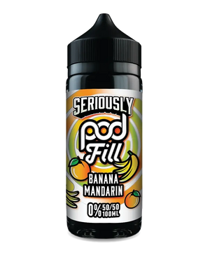 Seriously Pod Fill Banana Mandarin E-liquid Shortfill - Scent Vape