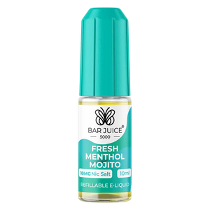 Bar Juice 5000 Fresh Menthol Mojito Nic Salt Vape juice 10ml