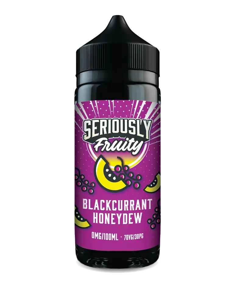 Seriously Fruity Blackcurrant Honeydew E-liquid 100ml - Scent Vape