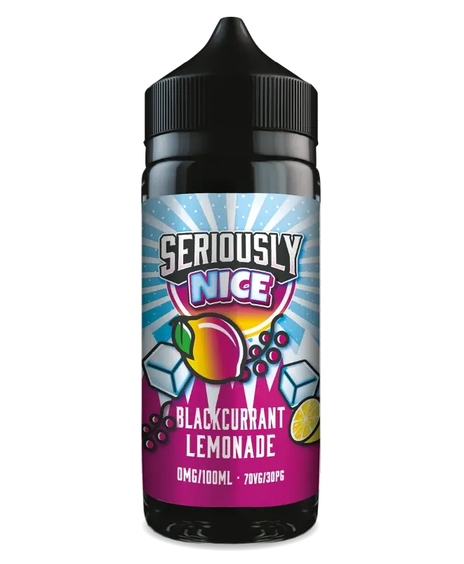 Seriously Nice Blackcurrant Lemonade E-liquid Shortfill - Scent Vape