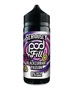 Seriously Pod Fill Blackcurrant Passion E-liquid Shortfill - Scent Vape