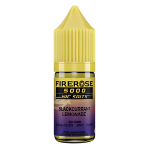 Blackcurrant Lemonade Elux Firerose 5000 Nic Salt Vape Juice