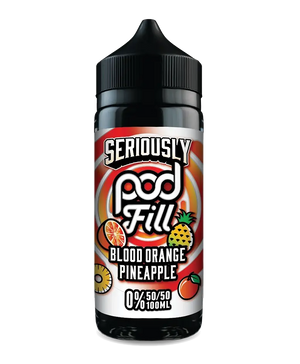 Seriously Pod Fill Blood Orange Pineapple E-liquid Shortfill - Scent Vape