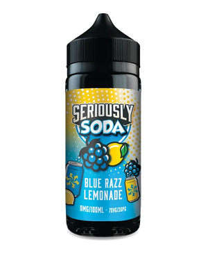 Seriously Soda Blue Razz Lemonade E-liquid Shortfill - Scent Vape