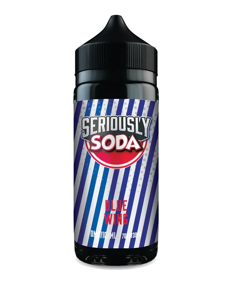Seriously Soda Blue Wing E-liquid Shortfill - Scent Vape