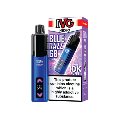 IVG Nexio 10K Prefilled Pod Kit | Blue Razz GB