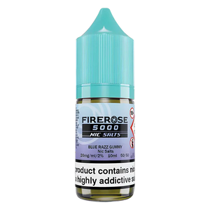 Blue Razz Gummy Elux Firerose 5000 Nic Salt Vape Juice