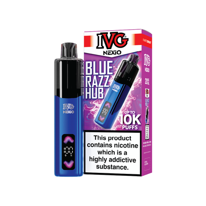 IVG Nexio 10K Prefilled Pod Kit | Blue Razz Hub
