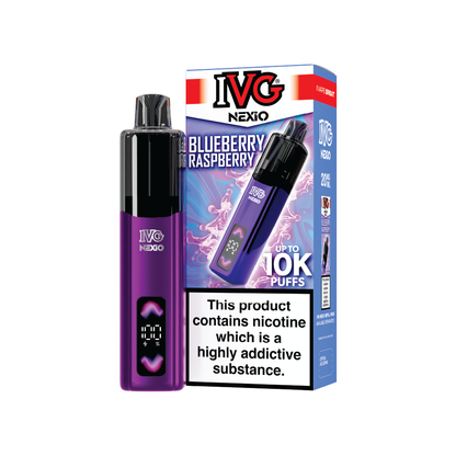 IVG Nexio 10K Prefilled Pod Kit | Blueberry Raspberry