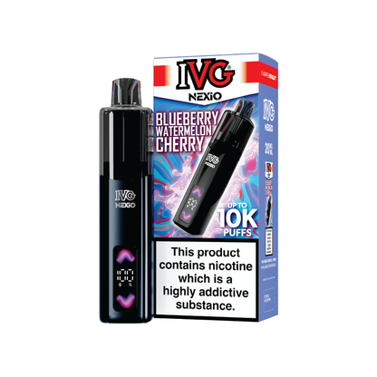 IVG Nexio 10K Prefilled Pod Kit | Blueberry Watermelon Cherry
