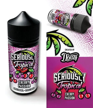 Seriously Tropical Cherry Passion E-Liquid Shortfill - Scent Vape