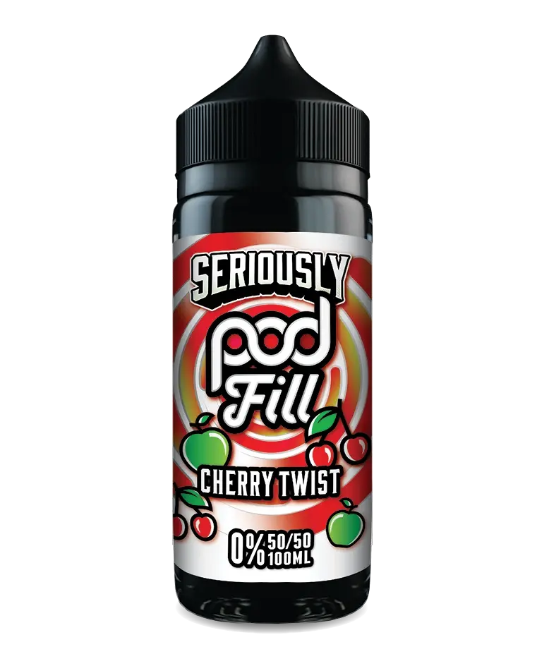Seriously Pod Fill Cherry Twist E-liquid Shortfill - Scent Vape