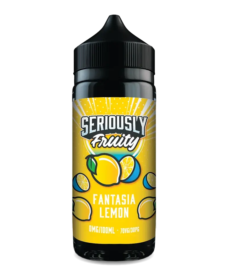 Seriously Fruity Fantasia Lemon E-liquid 100ml Shortfill - Scent Vape
