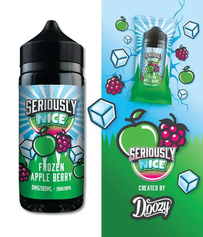 Seriously Nice Frozen Apple Berry E-liquid Shortfill - Scent Vape