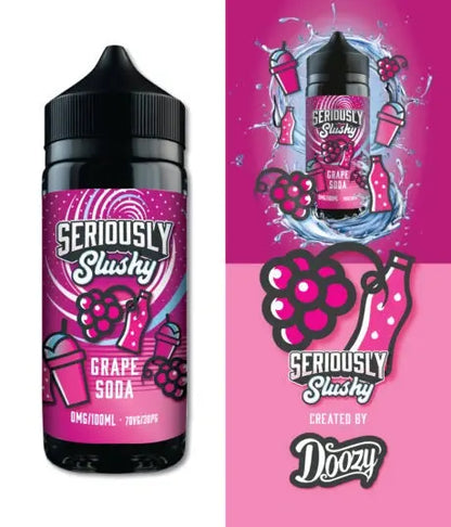 Seriously Slushy Grape Soda E-liquid Shortfill - Scent Vape