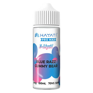 Hayati Blue Razz Gummy Bear 100ml Shortfill Vape Juice