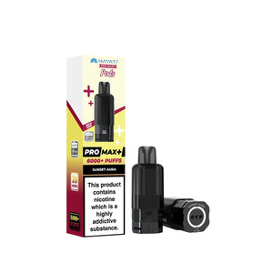 Hayati Pro Max Plus 6000 Sunset Aura Refill Pods