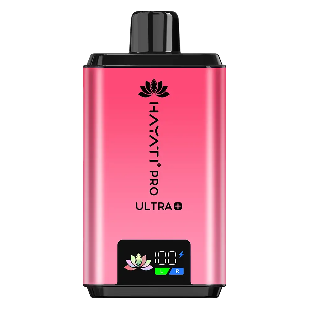 Hayati Pro Ultra Plus 25000 Straw'Grapefruit / Straw' Dragonfruit Prefilled Pod Kit