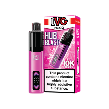 IVG Nexio 10K Prefilled Pod Kit |  Hub Blast