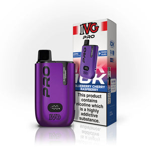 IVG PRO Blueberry Cherry Raspberry Vape Kit