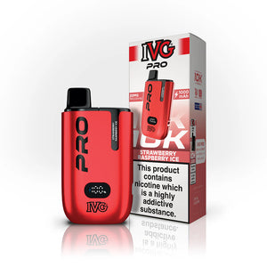 IVG PRO Strawberry Raspberry Ice Vape Kit