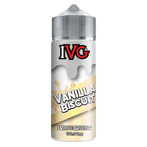 IVG Vanilla Biscuit Vape Juice 100ml