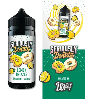 Seriously Donuts Lemon Drizzle E-liquid Shortfill - Scent Vape