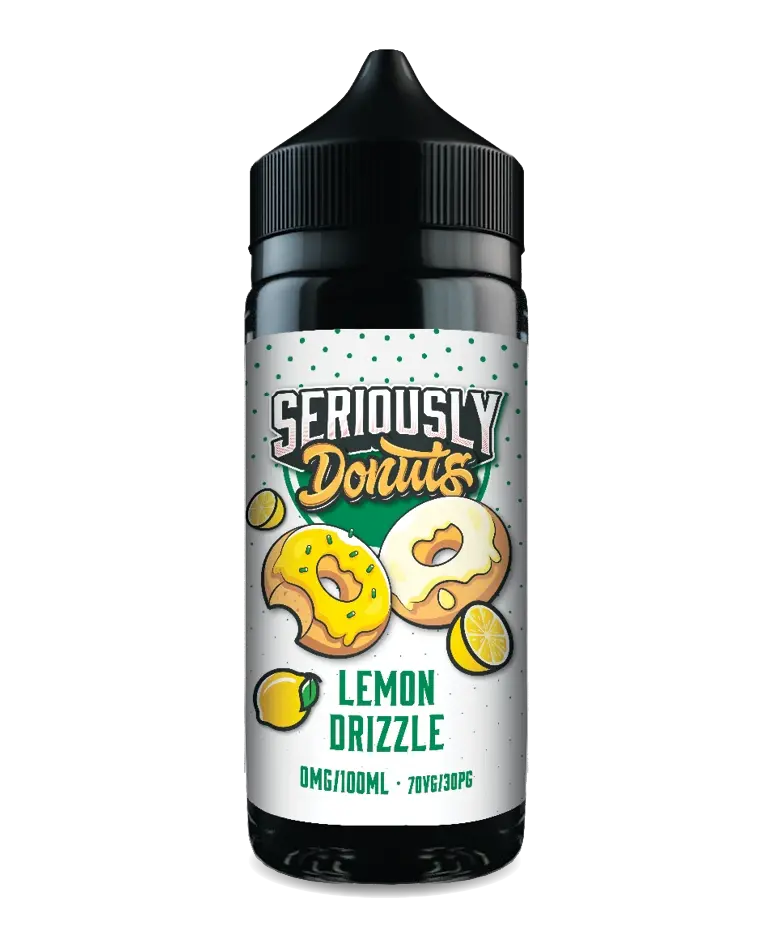 Seriously Donuts Lemon Drizzle E-liquid Shortfill - Scent Vape