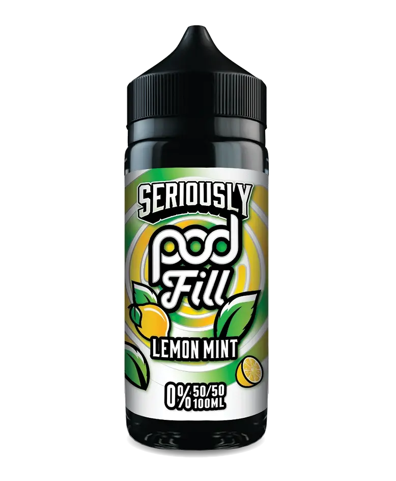 Seriously Pod Fill Lemon Mint E-liquid Shortfill - Scent Vape