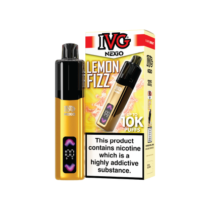 IVG Nexio 10K Prefilled Pod Kit |  Lemon Fizz
