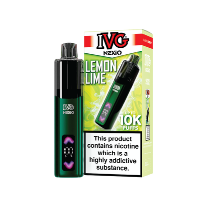 IVG Nexio 10K Prefilled Pod Kit |  Lemon Lime