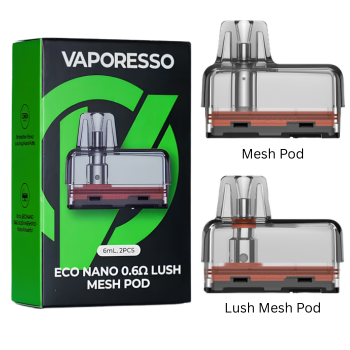 Vaporesso Eco Nano 0.6Ω Lush Mesh Pod