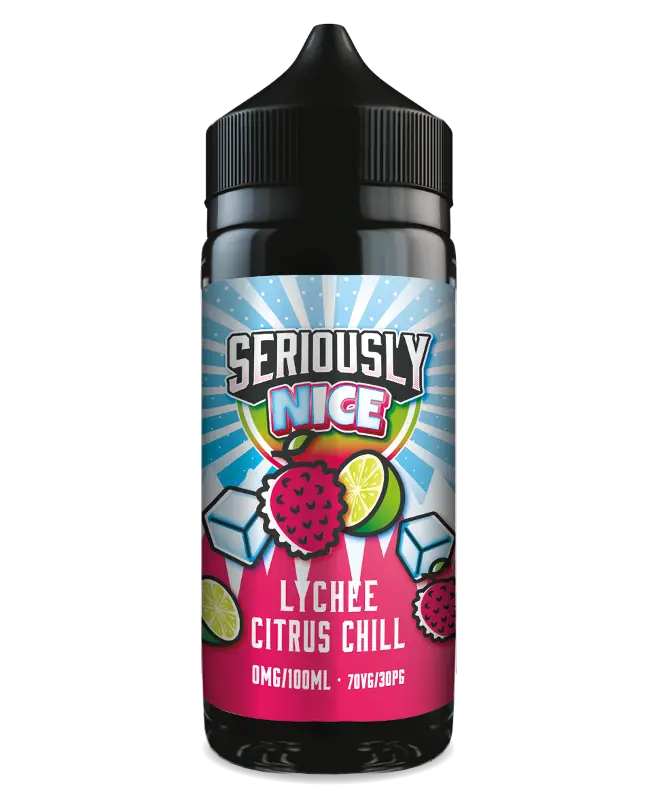 Seriously Nice Lychee Citrus Chill E-liquid Shortfill - Scent Vape