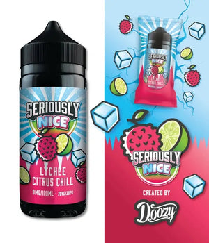 Seriously Nice Lychee Citrus Chill E-liquid Shortfill - Scent Vape
