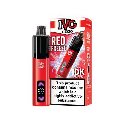 IVG Nexio 10K Prefilled Pod Kit |  Red Freeze
