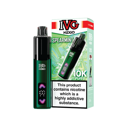 IVG Nexio 10K Prefilled Pod Kit |  Spearmint