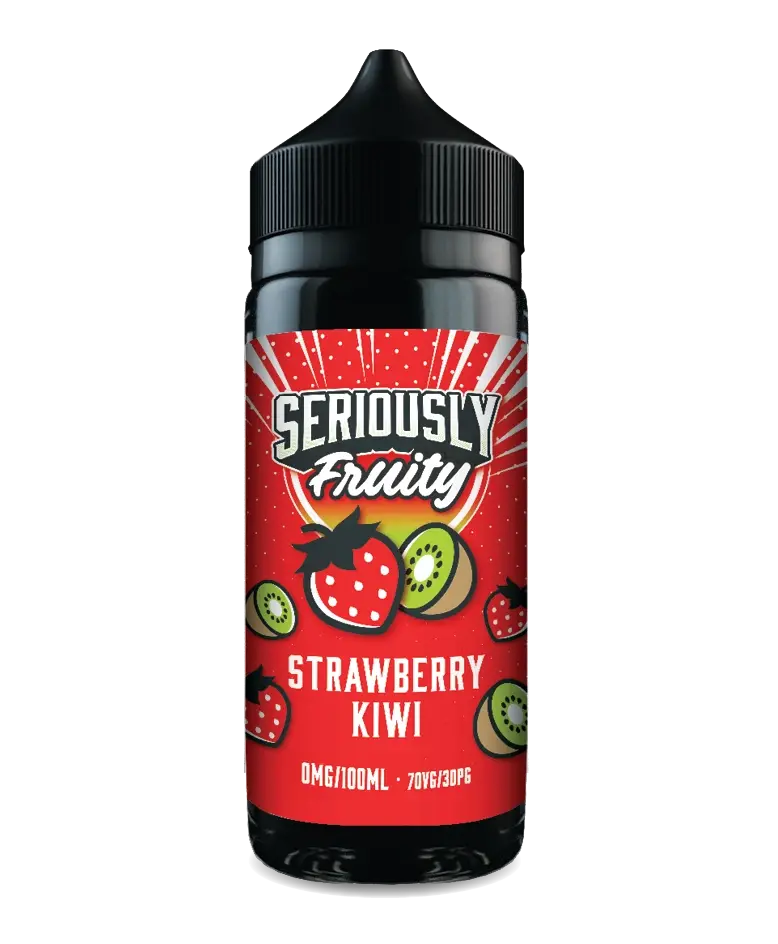 Seriously Fruity Strawberry Kiwi E-liquid 100ml Shortfill - Scent Vape