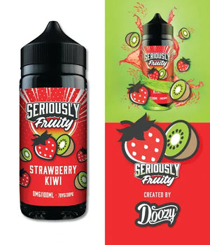 Seriously Fruity Strawberry Kiwi E-liquid 100ml Shortfill - Scent Vape