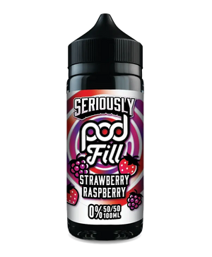 Seriously Pod Fill Strawberry Raspberry E-liquid Shortfill - Scent Vape
