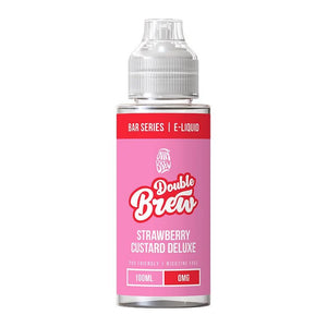 Strawberry Custard Deluxe By Double Brew XL 100ml Shortfill