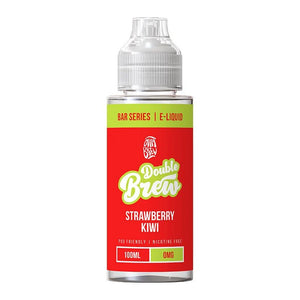 Strawberry Kiwi By Double Brew XL 100ml Shortfill