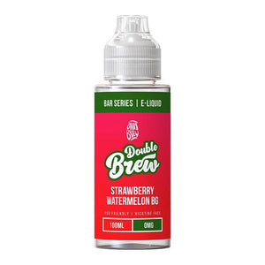 Strawberry Watermelon Gum By Double Brew XL 100ml Shortfill