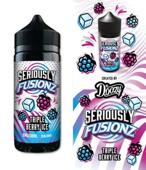 Seriously Fusionz Triple Berry Ice E-liquid Shortfill - Scent Vape