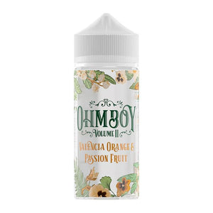 Valencia Orange Passion Fruit By Ohm Boy V2 100ml Shortfill