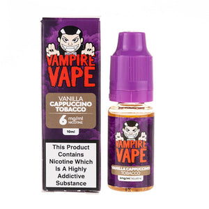Vanilla Cappuccino Tobacco E-Liquid By Vampire Vape