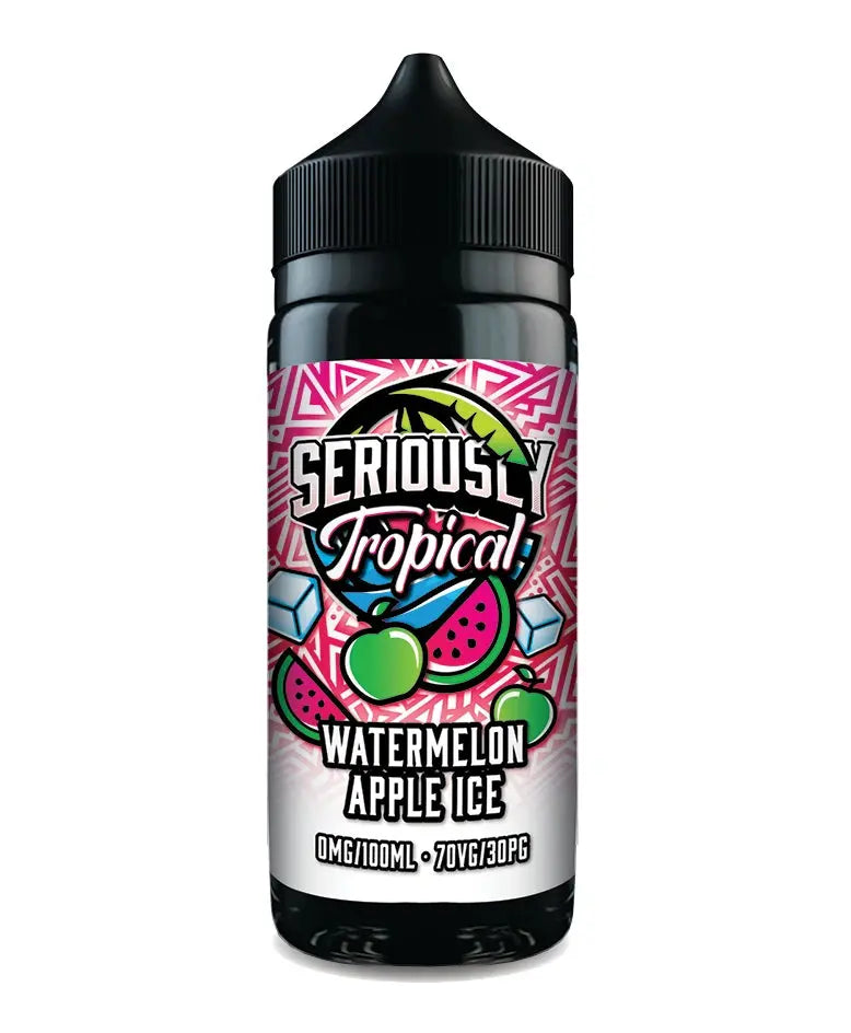 Seriously Tropical Watermelon Apple Ice E-Liquid Shortfill - Scent Vape
