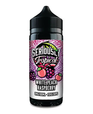 Seriously Tropical White Peach Raspberry E-Liquid Shortfill - Scent Vape