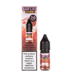Zeus Juice Bar Liq Rhubarb Sour Cherry 10ml Nic Salt